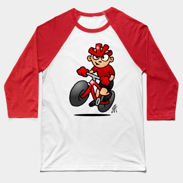 MTB Baseball T-Shirt by Cardvibes